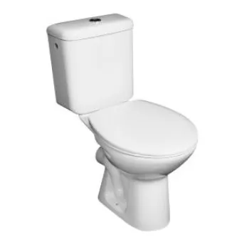 Tualetes pods Jika Zeta, 355x645 mm, horizontāls izvads, pievads no apakšas, balts