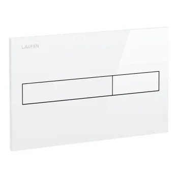 Poga iebūvējamam rāmim Laufen LIS AW1 duo, 250x160 mm, balts