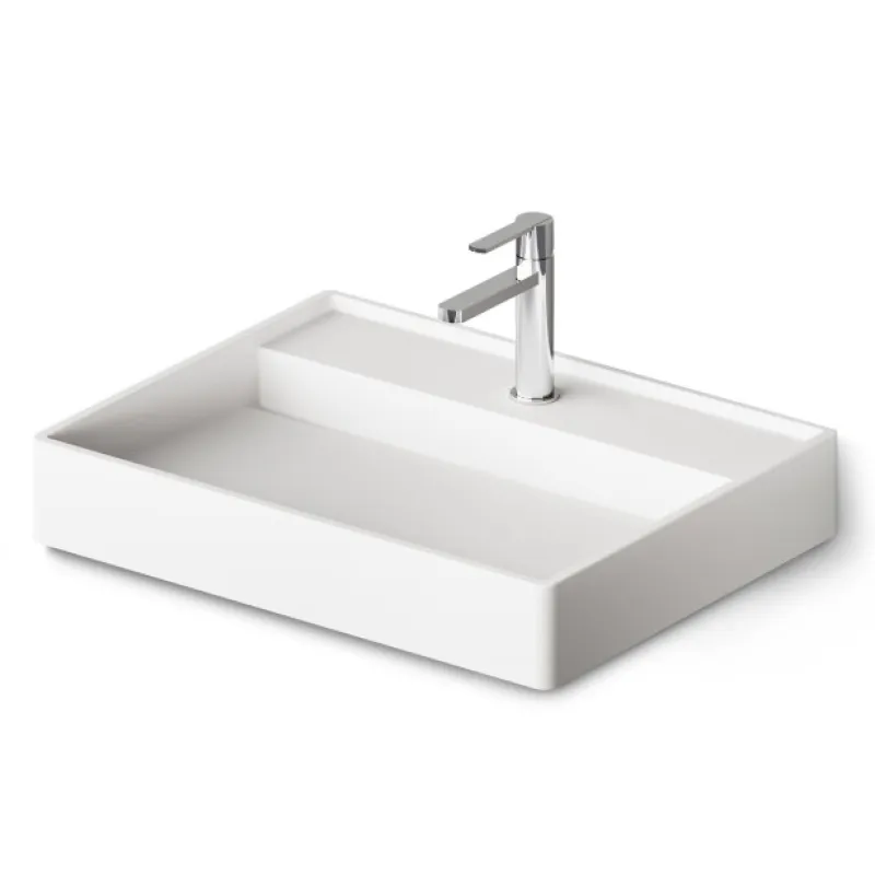 Izlietne PAA INFINITY SilkStone 800x470mm Balta/izlietne SilkStone
