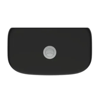 Skalojamā kaste podam Ideal Standard Tesi, pievads no apakšas, matēta melna Skalojamā kaste podam Ideal Standard Tesi, pievads no apakšas, matēta melna