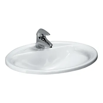 Vannas istabas izlietne Laufen Pro B, 560x440 mm, virsmā, balta