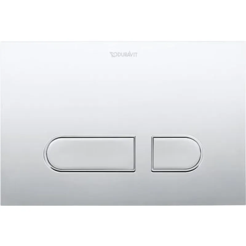Taustiņš montāžas rāmim Duravit DuraSystem® A1, 217 x 147 mm, hroms