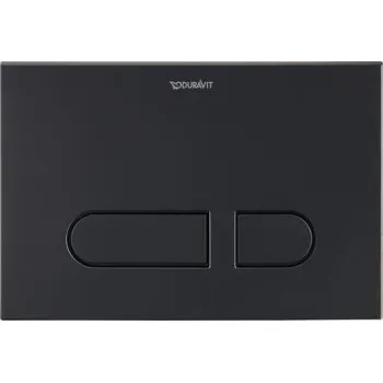 Poga iebūvējamam rāmim Duravit DuraSystem®  A1, 217 x 147 mm, matēts melns Poga iebūvējamam rāmim Duravit DuraSystem®  A1, 217 x 147 mm, matēts melns
