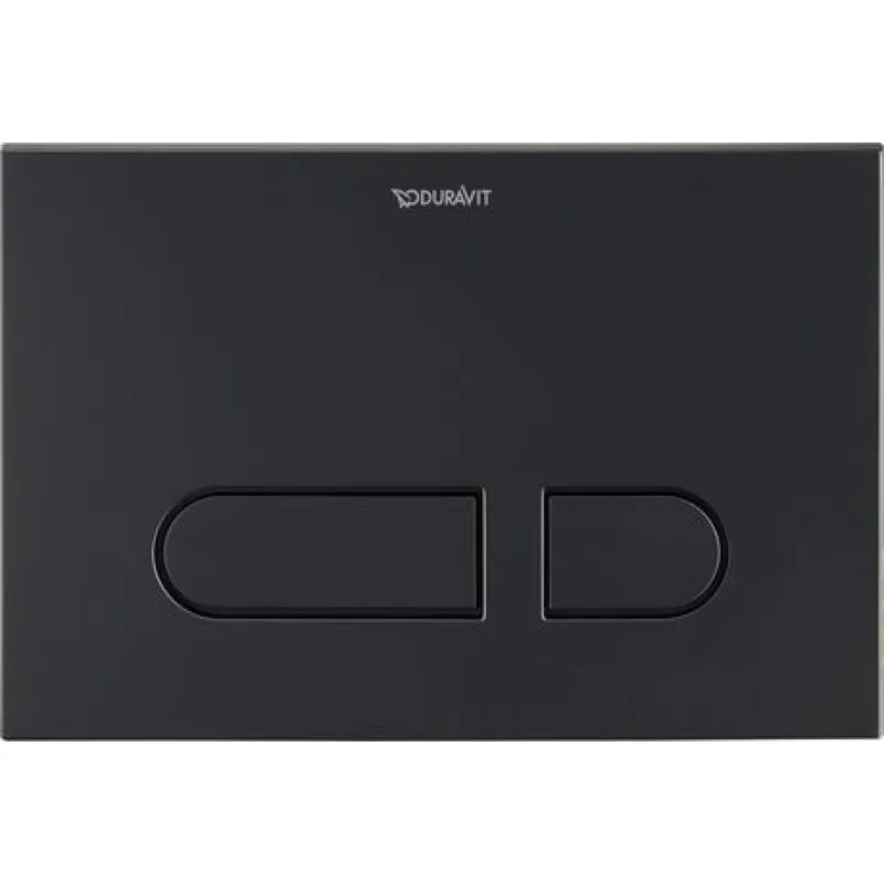 Taustiņš montāžas rāmim Duravit DuraSystem®  A1, 217 x 147 mm, matēts melns