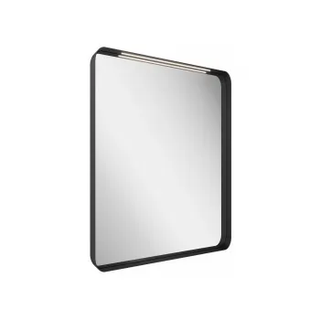 Spogulis Ravak Strip I 600x700 melns ar apgaismojumu