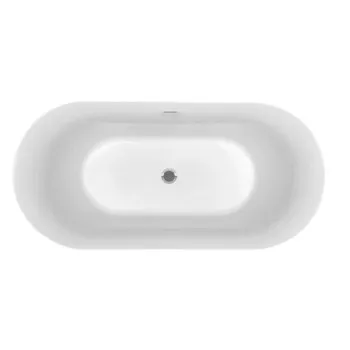 Brīvi stāvoša vanna Hatria BT_01 170x78cm H=60cm, Balta 00Y7AX01