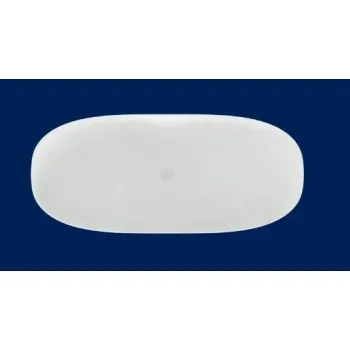 Brīvi stāvoša vanna Hatria H-SOLID 01 Silcstone 160x70cm H=58cm, Balta Matēta (bez pārplūdes) 00Y9CX25
