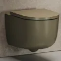 Piekaramais Tualetes pods Hatria Futura PURE VORTEX®  9BA0 bez vāka, Selva 9BA046