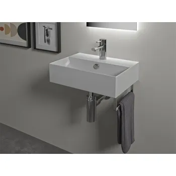 Vannas istabas izlietne Hatria Lavabo 60x36.5cm, Balta