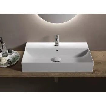 Vannas istabas izlietne Hatria Lavabo 80x36.5cm, Balta