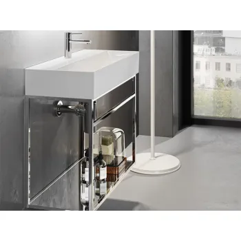 Vannas istabas izlietne Hatria Lavabo 1000x46.5cm, Balta