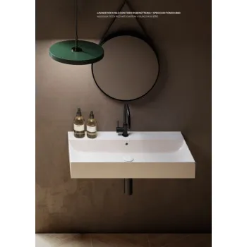 Vannas istabas izlietne Hatria Lavabo 1000x46.5cm, Balta