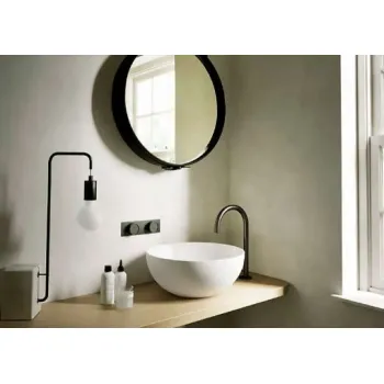 Vannas istabas izlietne Hatria Lavabo 05:00 S uz virsmas Ø 25cm Y5A501, Balta