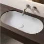 Vannas istabas izlietne Hatria Lavabo 21:15 S pabūvējamā, 75x38cm bez pārplūdes balta Y8AR01