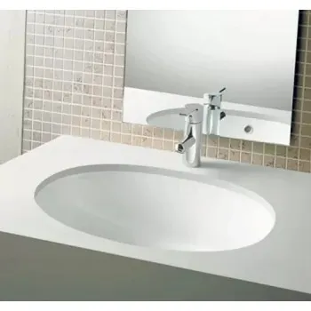 Vannas istabas izlietne Hatria Lavabo 21:15 S pabūvējamā, 75x38cm bez pārplūdes balta Y8AR01