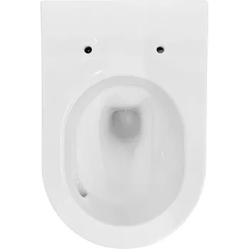 Piekaramais Tualetes pods Hatria Futura PURE VORTEX®  bez vāka, Balts 9BA01