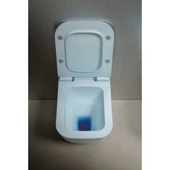 Tualetes pods Hatria TECNA PURE VORTEX® Rimfree (bez tvertnes un vāka) CARTA DA ZUCCHERO Y9DH57