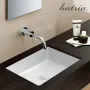 Vannas istabas izlietne Hatria Lavabo 11:15 S pabūvējamā, 50x38cm bez pārplūdes balta YXSQ01