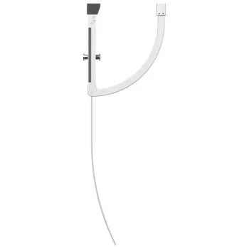 Vannas siena Ideal Standard Connect Air, 89x142 cm, sudrabs/dzidrs stikls E1137EO