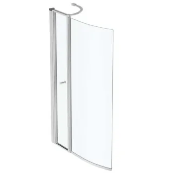 Vannas siena Ideal Standard Connect Air, 89x142 cm, sudrabs/dzidrs stikls E1137EO