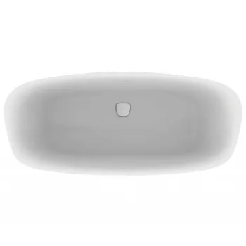 Brīvi stāvoša Vanna Ideal Standard Dea, 170x75 cm, lietā akrila, matēti balta/melna K8720V3