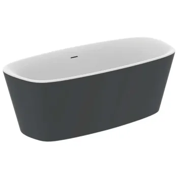 Brīvi stāvoša Vanna Ideal Standard Dea, 170x75 cm, lietā akrila, matēti balta/melna K8720V3 Brīvi stāvoša Vanna Ideal Standard Dea, 170x75 cm, lietā akrila, matēti balta/melna K8720V3