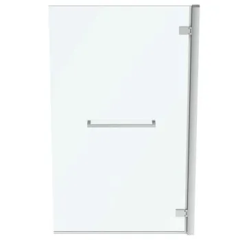 Vannas siena Ideal Standard i.Life, 90 cm, labā puse, ar dvieļu turētāju, sudrabs/dzidrs stikls T4888EO