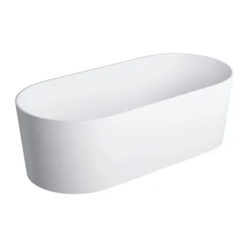 Vanna Omnires OVO M+ Akmens masa 160 x 75 cm Balta Matēta Vanna Omnires OVO M+ Akmens masa 160 x 75 cm Balta Matēta