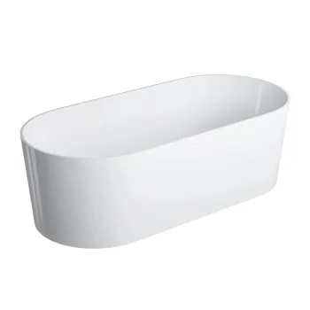 Vanna Omnires OVO M+ Akmens masa 160 x 75 cm Balta Glancēta Vanna Omnires OVO M+ Akmens masa 160 x 75 cm Balta Glancēta