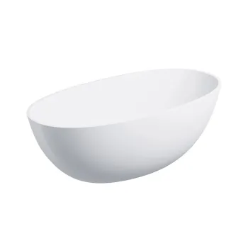 Vanna Omnires SHELL M+ Akmens masa 148 x 75 cm Balta Matēta