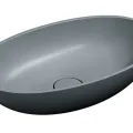 Vannas istabas izlietne Omnires SHELL M+ 60 x 35cm pelēka