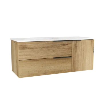 Vannas istabas skapītis OZE Celtic (bez izlietnes) 1200mm Golden Oak