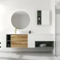 Vannas istabas skapītis OZE HARMONIE (bez izlietnes) 800mm Māla krāsa