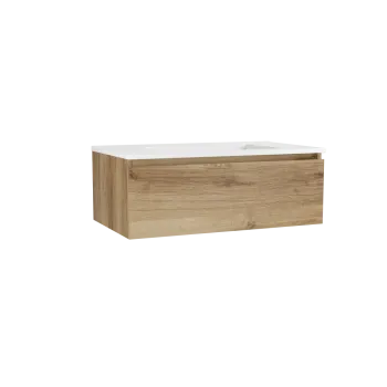 Vannas istabas skapītis OZE HARMONIE (bez izlietnes) 800mm Golden Oak