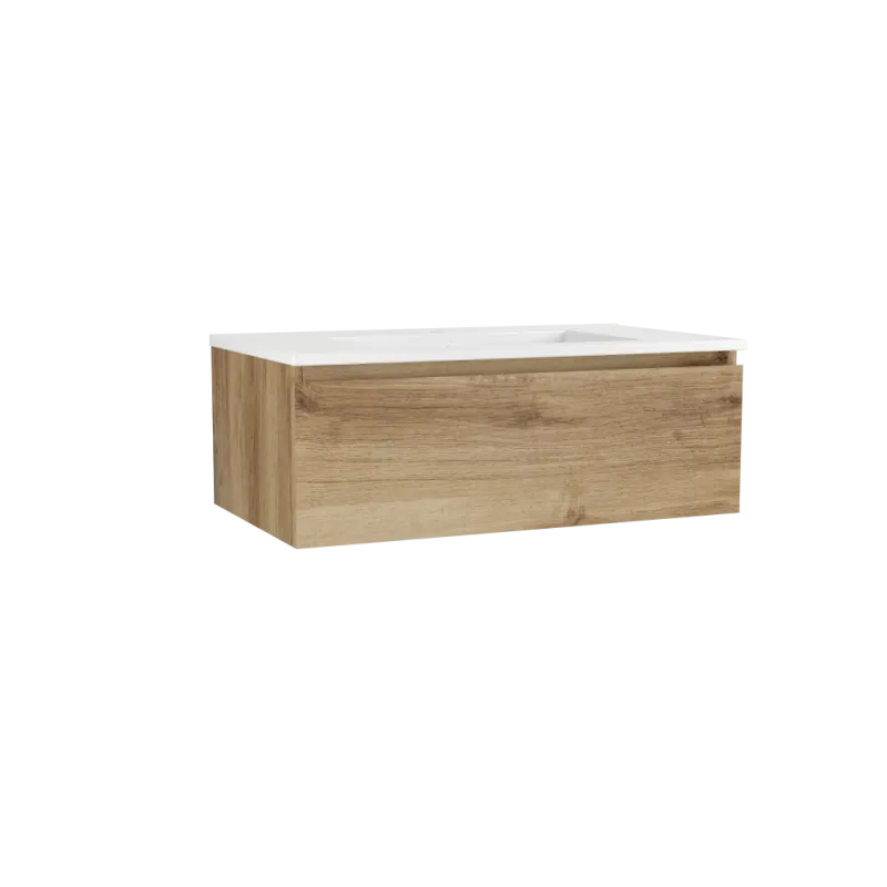 Vannas istabas skapītis OZE HARMONIE (bez izlietnes) 800mm Golden Oak