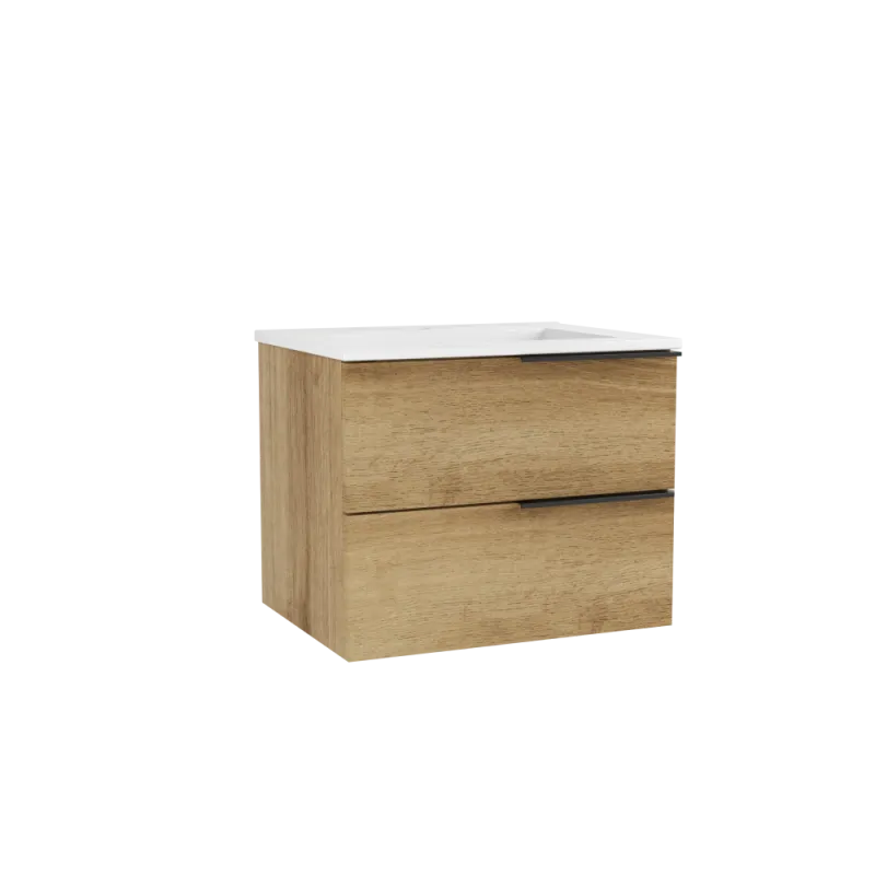 Vannas istabas skapītis ar izlietni OZE Celtic 800mm Golden Oak