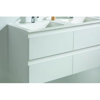 Vannas istabas skapītis OZE COME (bez izlietnes) 1200mm Balta