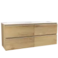 Vannas istabas skapītis OZE COME (bez izlietnes) 1200mm Golden Oak