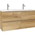 Vannas istabas skapītis OZE COME (bez izlietnes) 1200mm Golden Oak