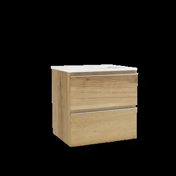 Vannas istabas skapītis OZE ar izlietni COME 600mm Golden Oak