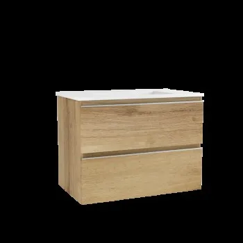 Vannas istabas skapītis OZE ar izlietni COME 800mm Golden Oak