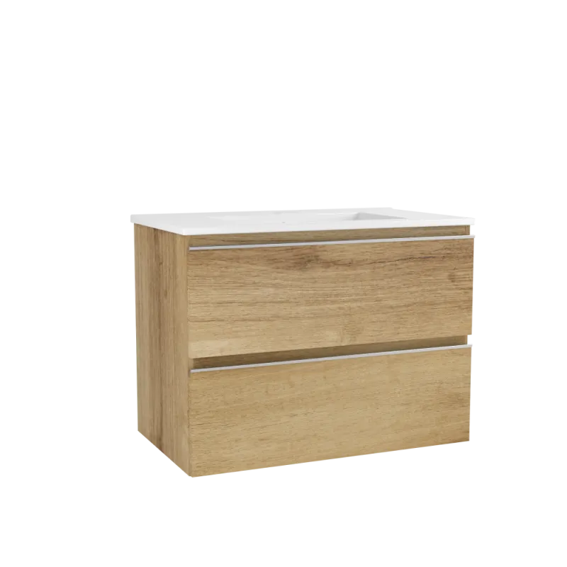 Vannas istabas skapītis OZE COME (bez izlietnes) 800mm Golden Oak