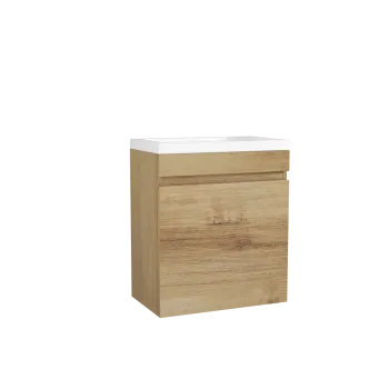 Vannas istabas skapītis OZE ar izlietni Deko 400mm Golden Oak