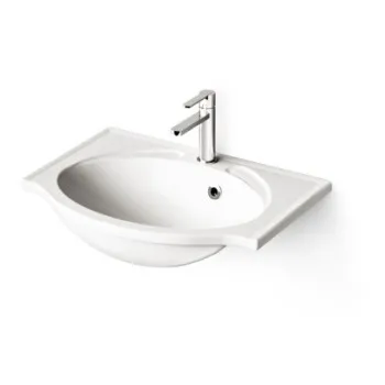 Izlietne PAA Delta Akmens masas 600x460mm, Balta Izlietne PAA Delta Akmens masas 600x460mm, Balta