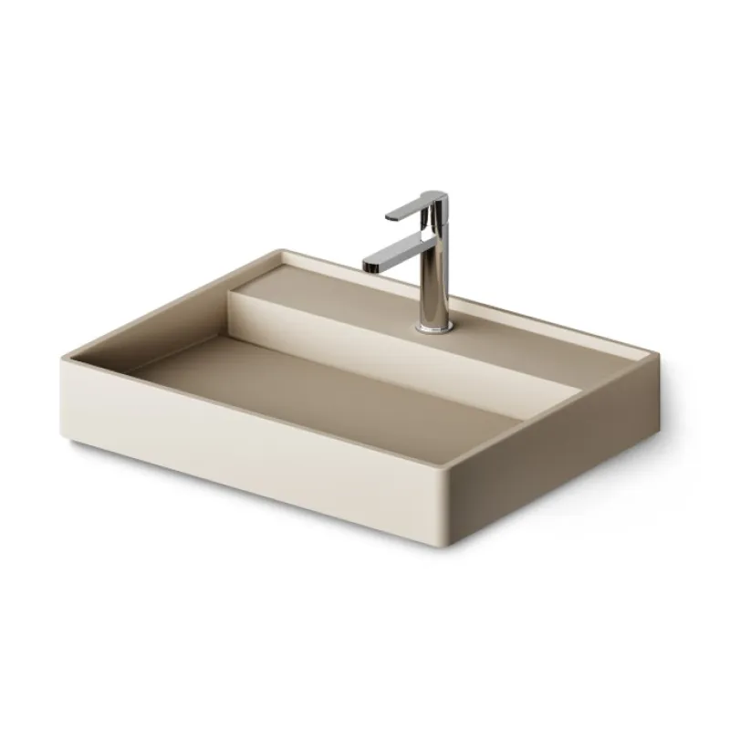 Izlietne PAA INFINITY SilkStone 800x470mm Matte Caffelatte