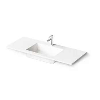 Izlietne PAA LOTO Akmens masas 120x490mm, Balta Izlietne PAA LOTO Akmens masas 120x490mm, Balta