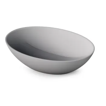Izlietne PAA PERLA SILK SilkStone 510x355mmm Matte Grey Izlietne PAA PERLA SILK SilkStone 510x355mmm Matte Grey