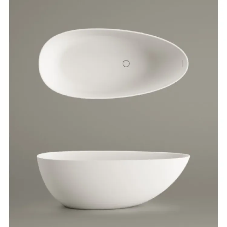 Ванна Paa Bella OVO SilkStone, 1700x800мм белая Ванна Paa Bella OVO SilkStone, 1700x800мм белая