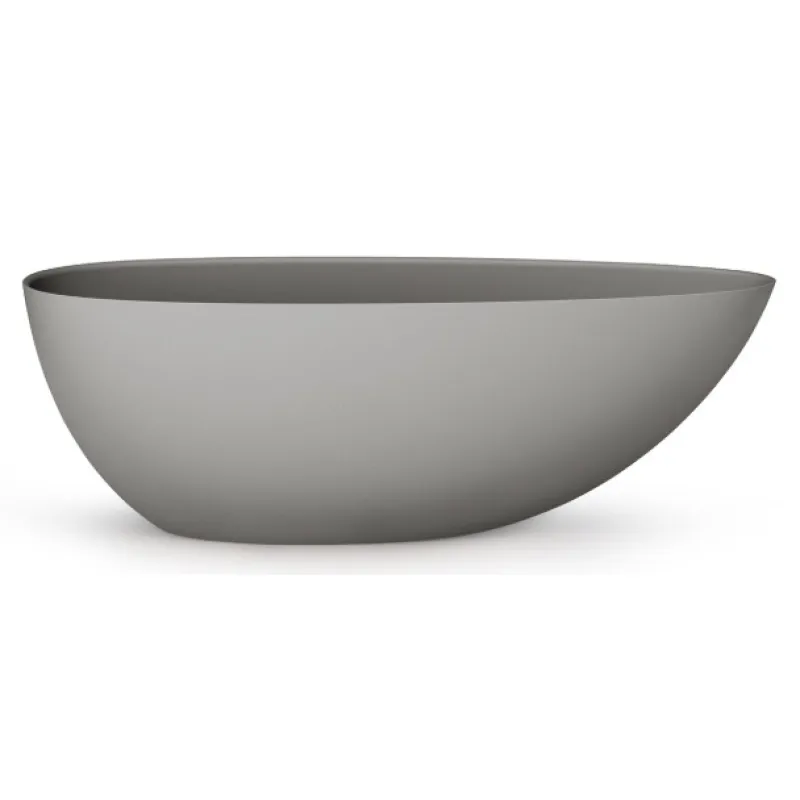 Vanna Paa Bella OVO SilkStone, 1700x800mm SilkStone matte grey