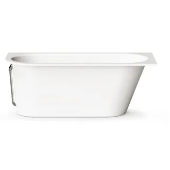 Vanna Paa VARIO L Akmens masas ar noapaļotu stūri C 1680x750mm Balta